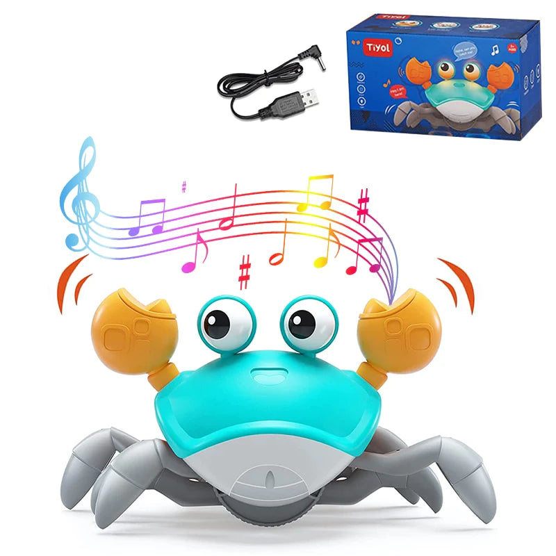 Musical Crawling Crab Toy