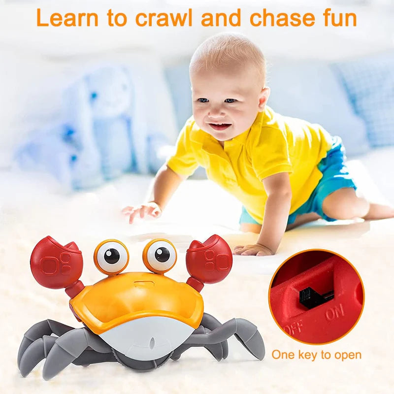 Musical Crawling Crab Toy