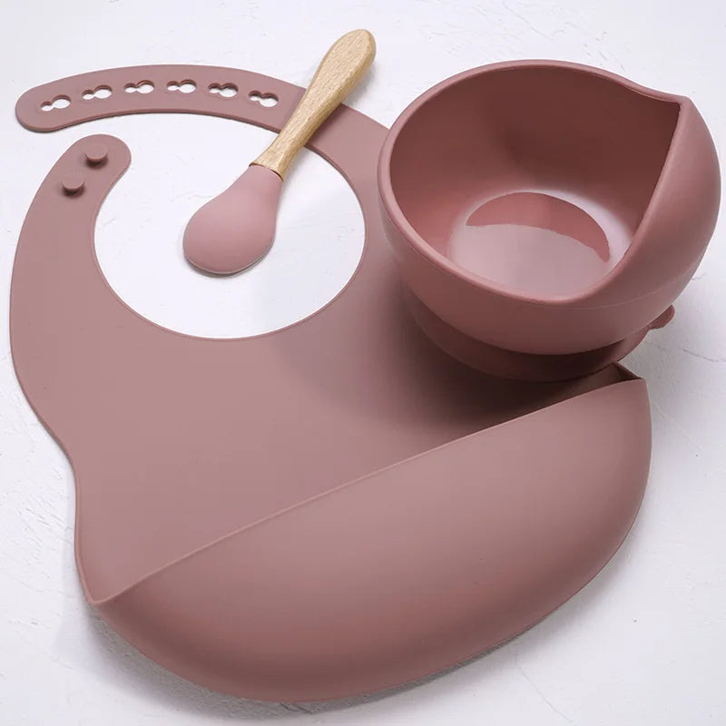 Silicone Baby Tableware Set