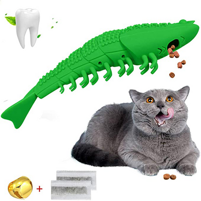 Cat Toothbrush Toy