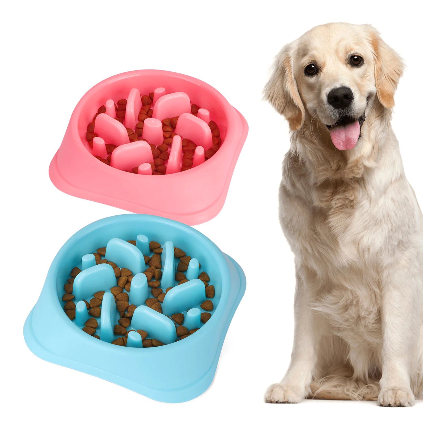 Paw-Safe Slow Feeder Bowl