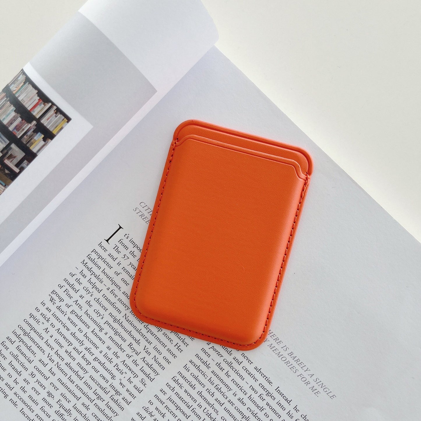 MagSafe Leather Card Holder for iPhone