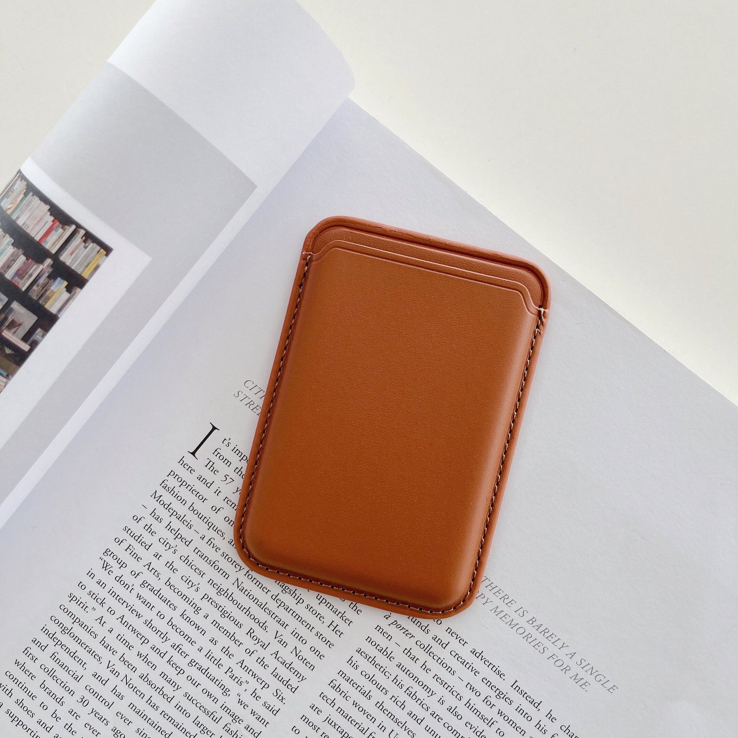 MagSafe Leather Card Holder for iPhone