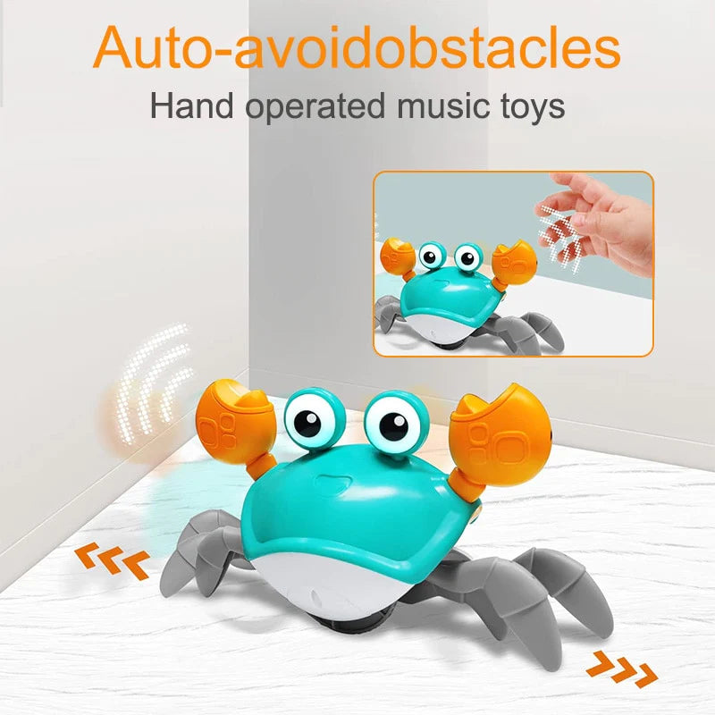 Musical Crawling Crab Toy