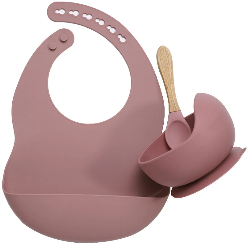 Silicone Baby Tableware Set