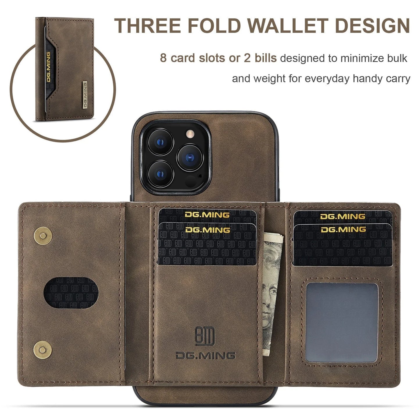 iPhone Wallet Leather Case