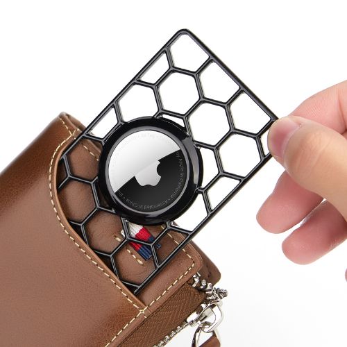 Secure AirTag Wallet Card Holder