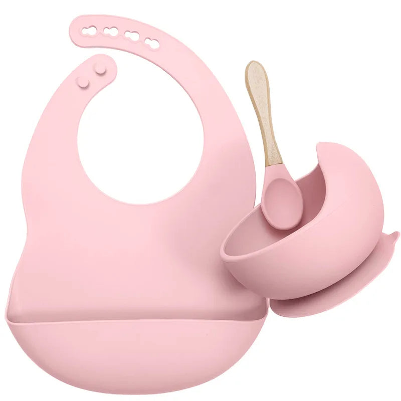 Silicone Baby Tableware Set